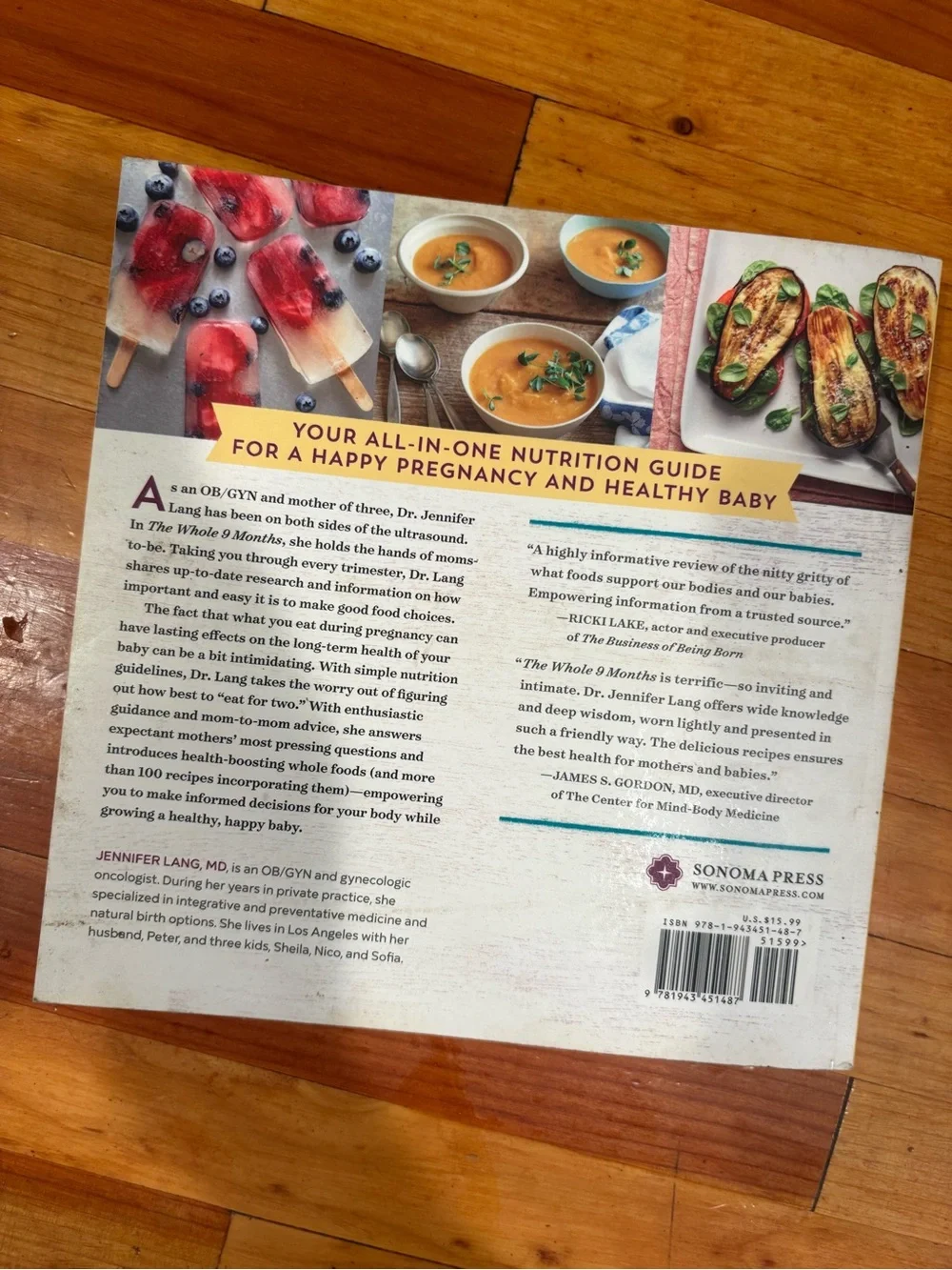 The Whole 9 Months Cookbook by - White Cover